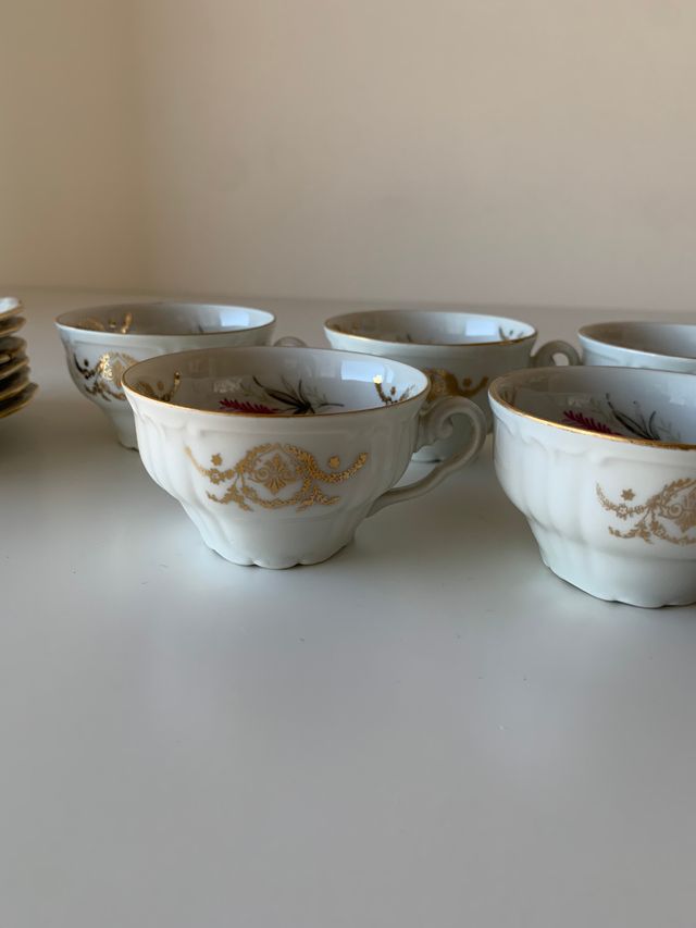 Servizio Tè Vintage B.E.S. Bavaria 6 Pezzi