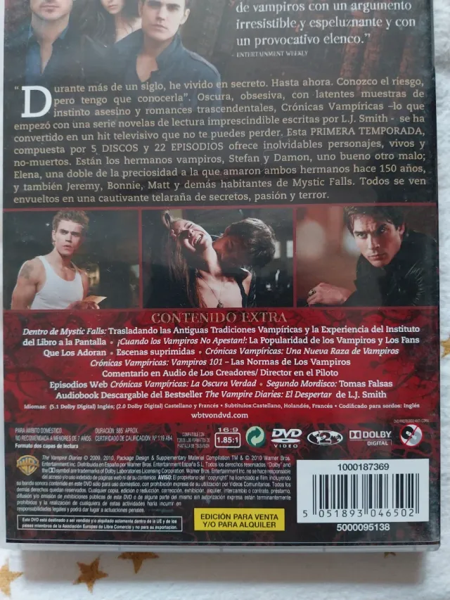 Saga Completa Crónicas Vampíricas DVD