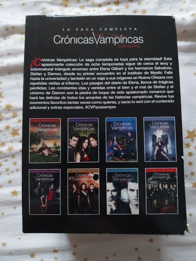 Saga Completa Crónicas Vampíricas DVD