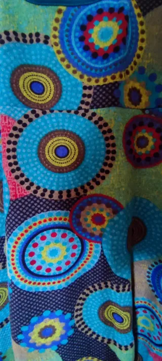 Vestido invierno estampado