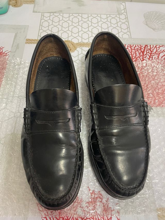 Náuticos de piel negros