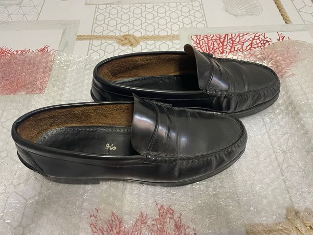 Náuticos de piel negros