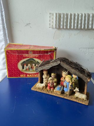 Set Presepe Natività Decorazione Natalizia