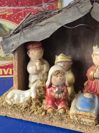 Set Presepe Natività Decorazione Natalizia