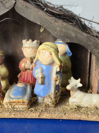 Set Presepe Natività Decorazione Natalizia