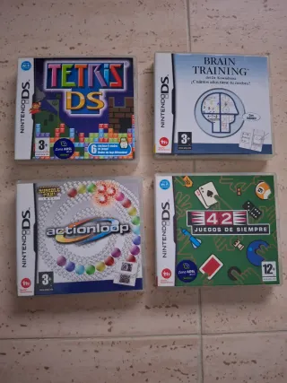 Pack 4 Juegos Nintendo DS: Brain Training,