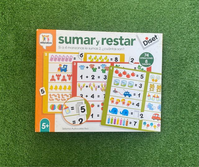 Juego Sumar y Restar Educativo Diset