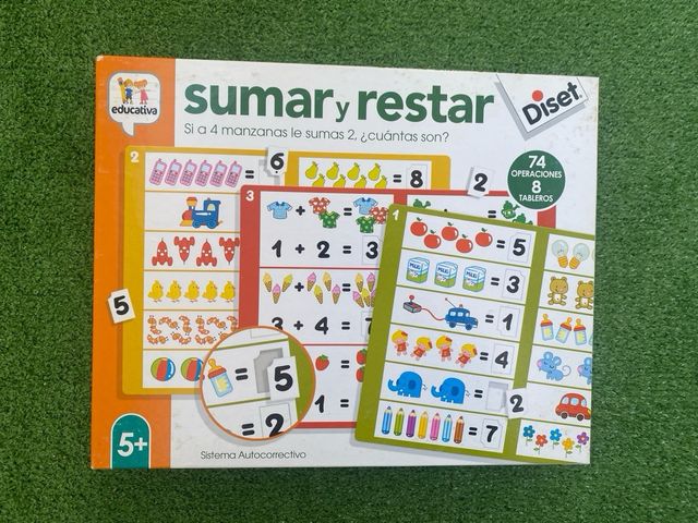Juego Sumar y Restar Educativo Diset