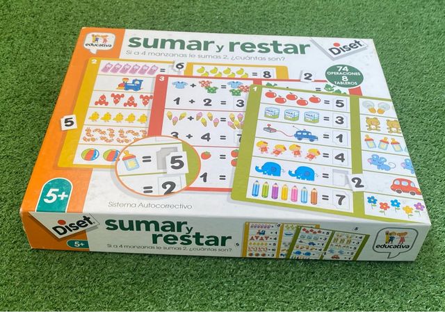 Juego Sumar y Restar Educativo Diset