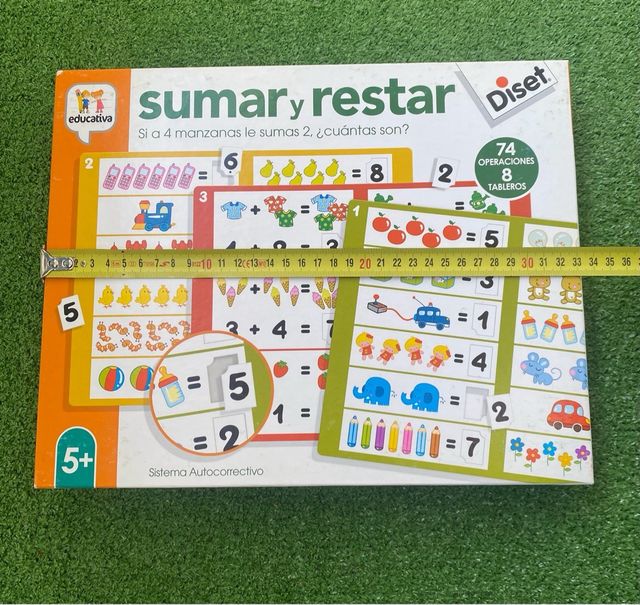 Juego Sumar y Restar Educativo Diset