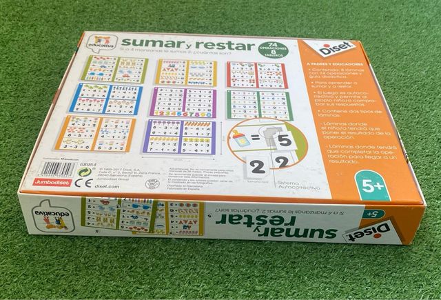 Juego Sumar y Restar Educativo Diset