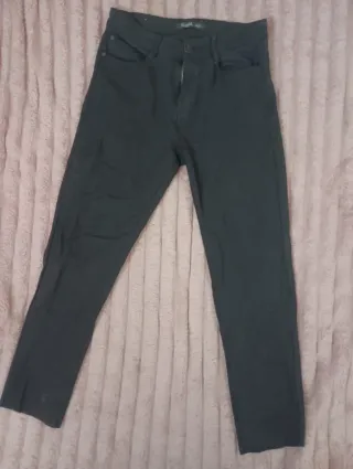 Lote 2 pantalones negro y verde