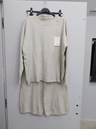 Coordinato invernale taglia unica beige