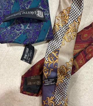 Lote 3 Corbatas Dior, Balmain y Givenchi