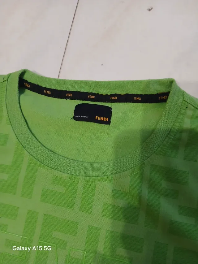 T-shirt Fendi verde