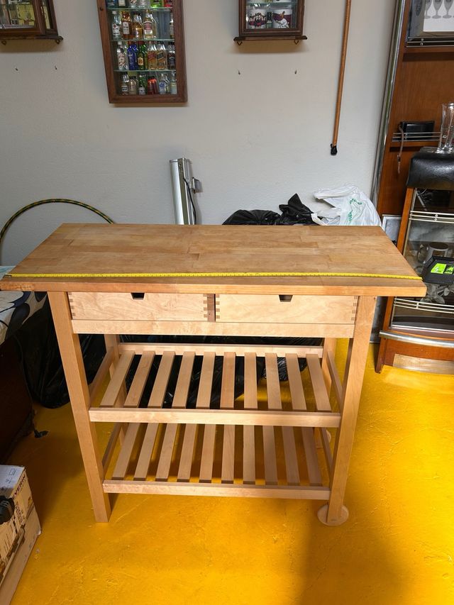 Mesa de cocina madera Ikea. precionoriginal 150€