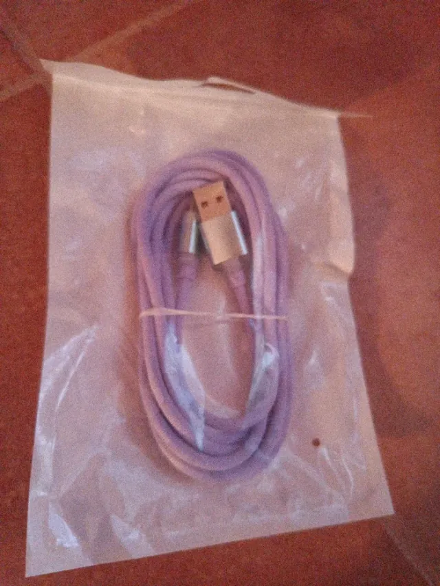 Cable USB-C Morado nuevo