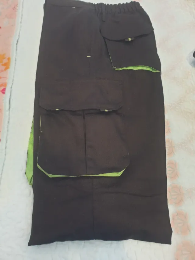 Pantaloni da lavoro neri taglia S