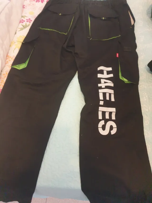 Pantaloni da lavoro neri taglia S