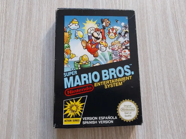 SUPER MARIO BROS PAL ESPANHA NINTENDO NES