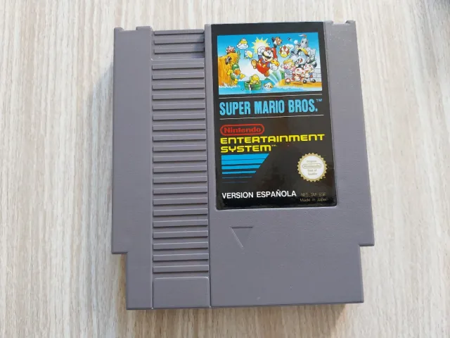 SUPER MARIO BROS PAL ESPANHA NINTENDO NES