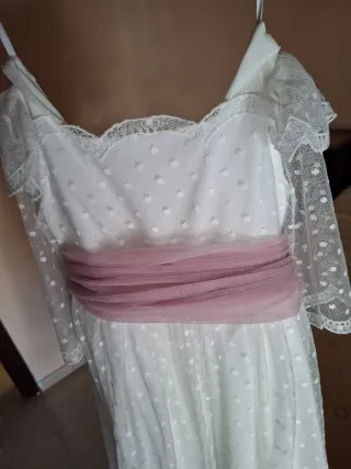 Traje comunión diseñado a medida.