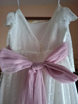 Traje comunión diseñado a medida.