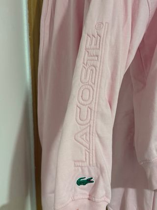 Conjunto deportivo mujer Lacoste rosa
