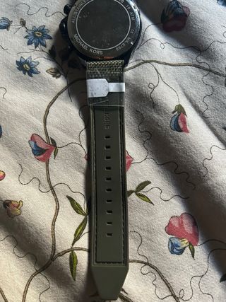 Reloj Michael Kors Negro y Verde Militar