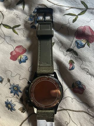 Reloj Michael Kors Negro y Verde Militar