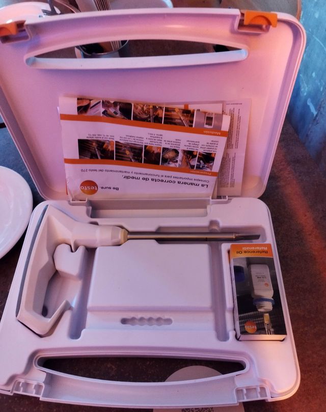 Medidor Calidad Aceite Cocina Testo 270