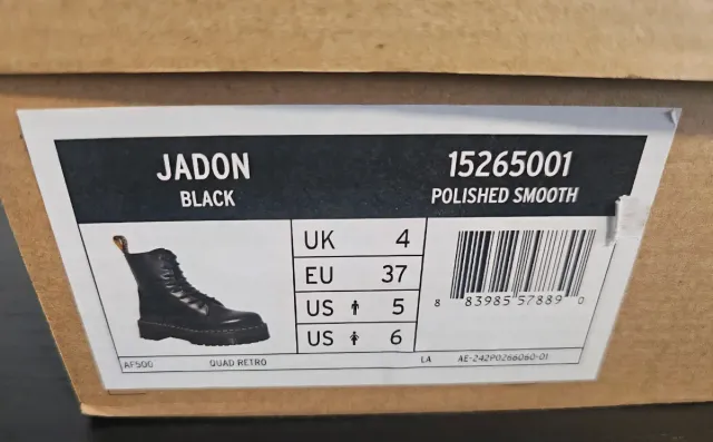 Botas Dr. Martens Jadon Black.