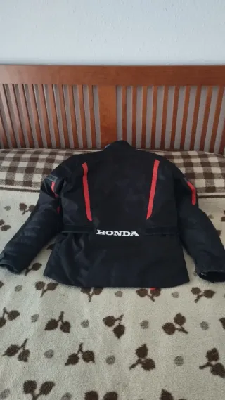 Chaqueta Moto Honda Negra Talla M