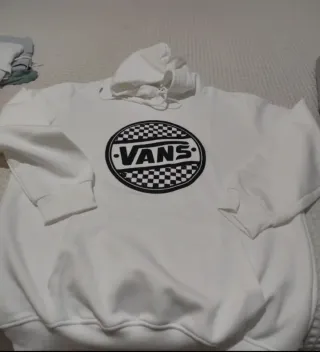Sudadera Blanca con Logo