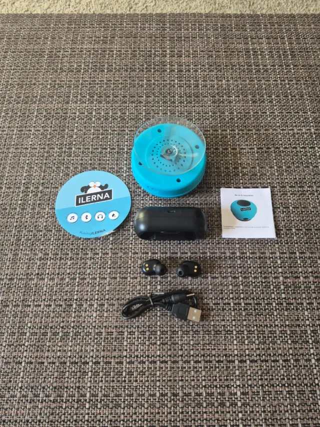 Altavoz Bluetooth, Auriculares y Palo Selfie ILRNA