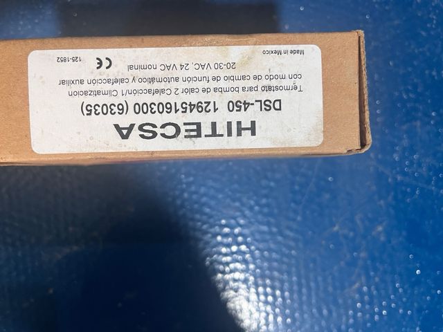 2 HITECSA Termostato DSL-450