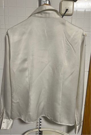 Camisa ZENDRA bordada blanca Talla 44