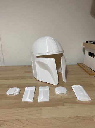 Casco Mandaloriano Impreso 3D