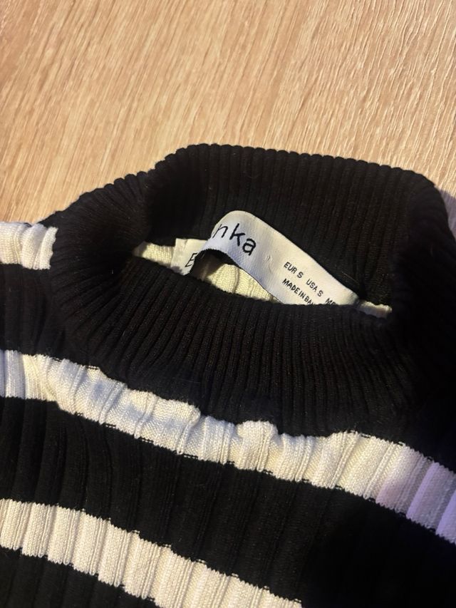 Jersey fino rayas Stradivarius