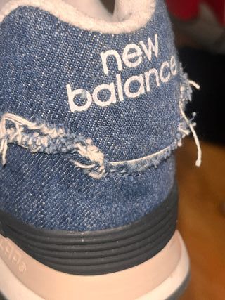 New Balance x Miu Miu Sneakers in Denim