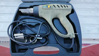 Pistola de aire caliente con maletín