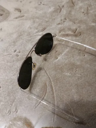 Gafas de sol Ray-Ban Aviator Doradas Verdes