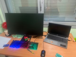PC Gaming Completo con Monitor y Teclado