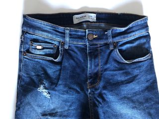 Pantalones vaqueros súper skinny rotos talla 38