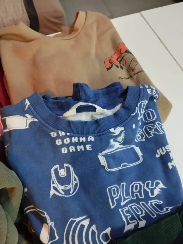 Lote 6 sudaderas niño talla 11-12 (152cm)