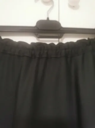 Falda de baile negra