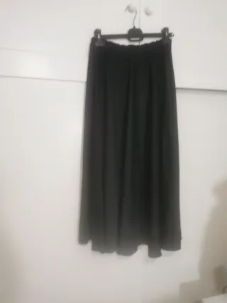 Falda de baile negra