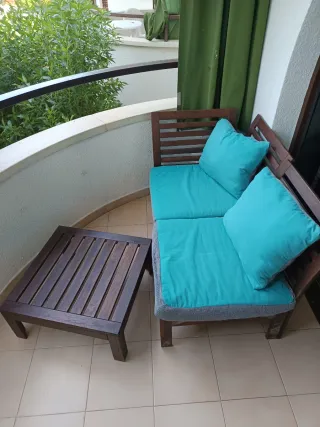 Muebles de jardín IKEA madera