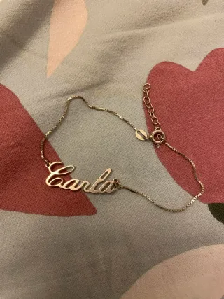 Pulsera con nombre Carla