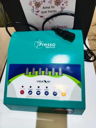 Presso life plus, diversos programas para masajes.
